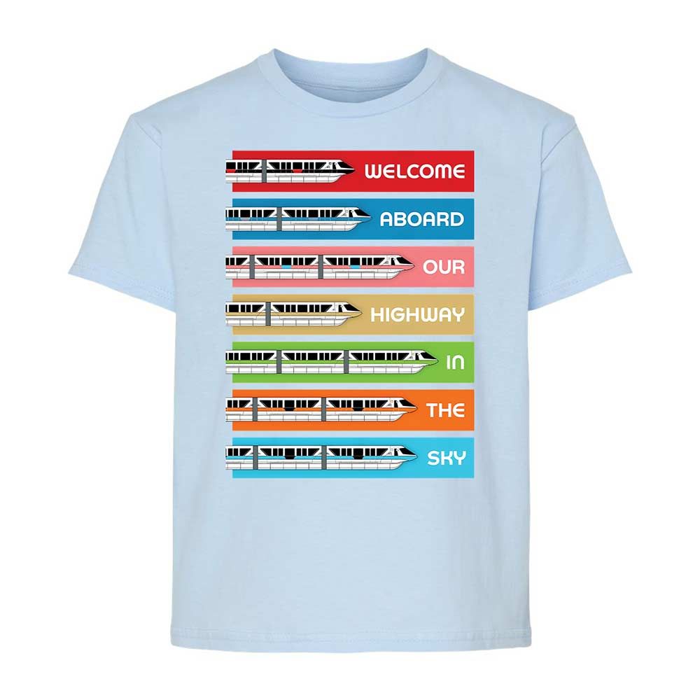 Kids T-Shirt - Black - Light Blue - 6