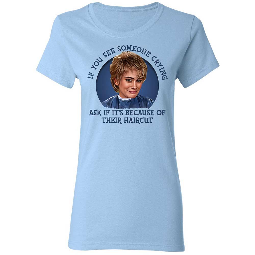 Women's T-Shirt - EDAD75HG - Light Blue - 6