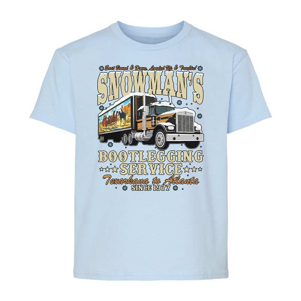 Snowman's Bootlegging Service - Light Blue - 6