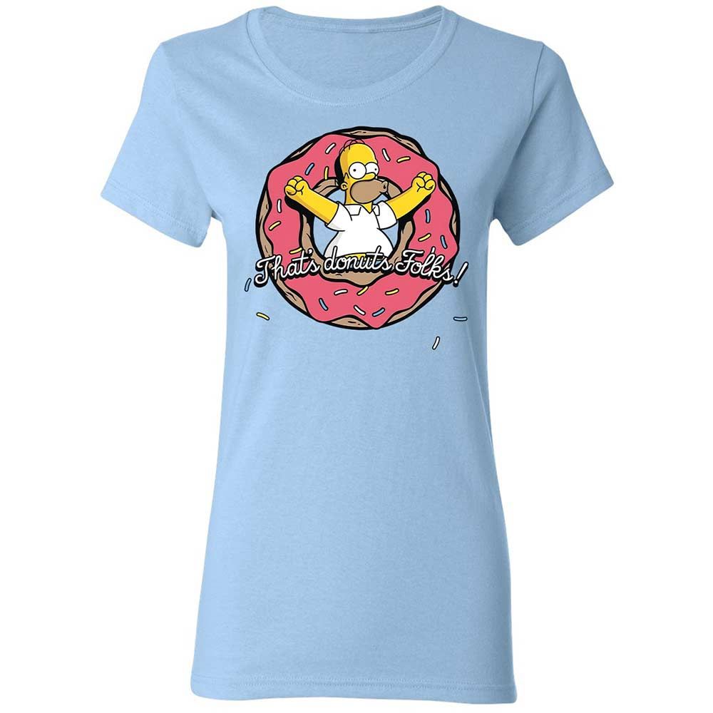 Women's T-Shirt - B5JKV3KL - Light Blue - 6