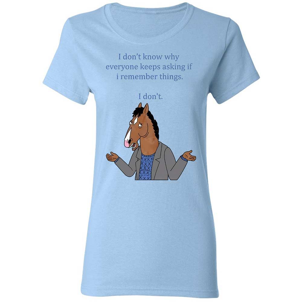 Women's T-Shirt - FR46AMQY - Light Blue - 6