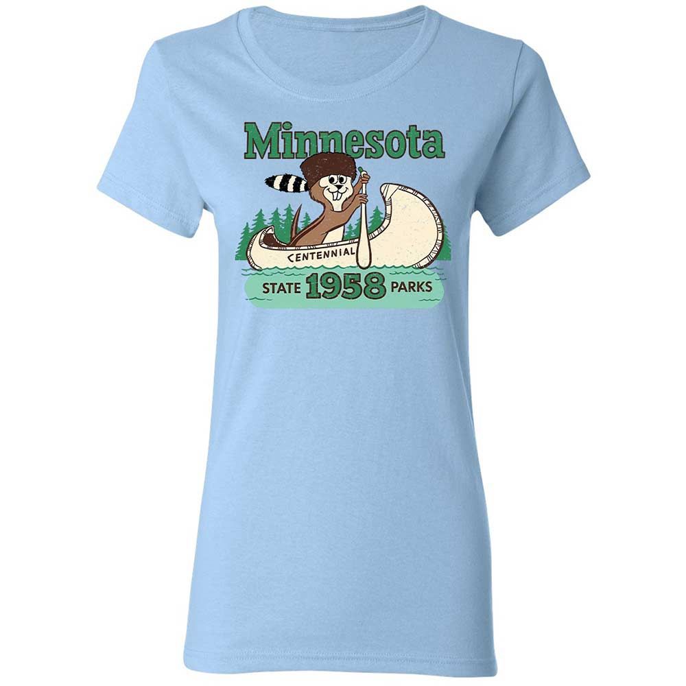 Women's T-Shirt - 4EW6CFYT - Light Blue - 6