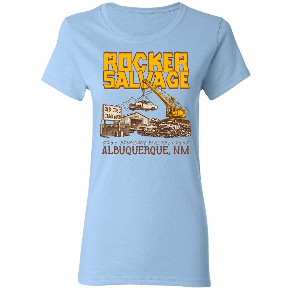 Women's T-Shirt - 3TGV5EK4 - Light Blue - 6