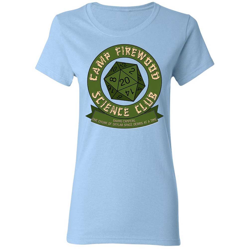 Camp Firewood Science Club - Light Blue - 6