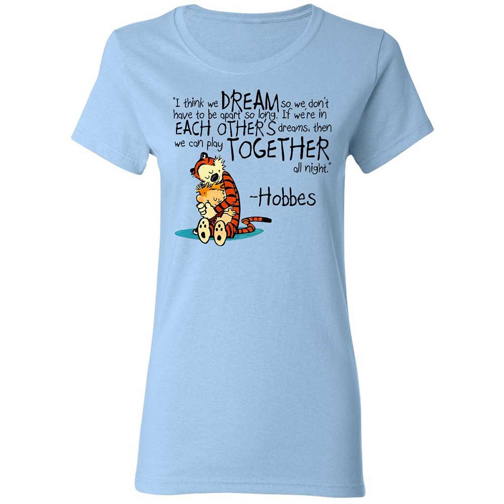 Calvin Hobbes Dreams - Light Blue - 6