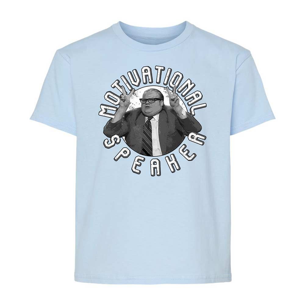 Motivational Speaker - Light Blue - 6