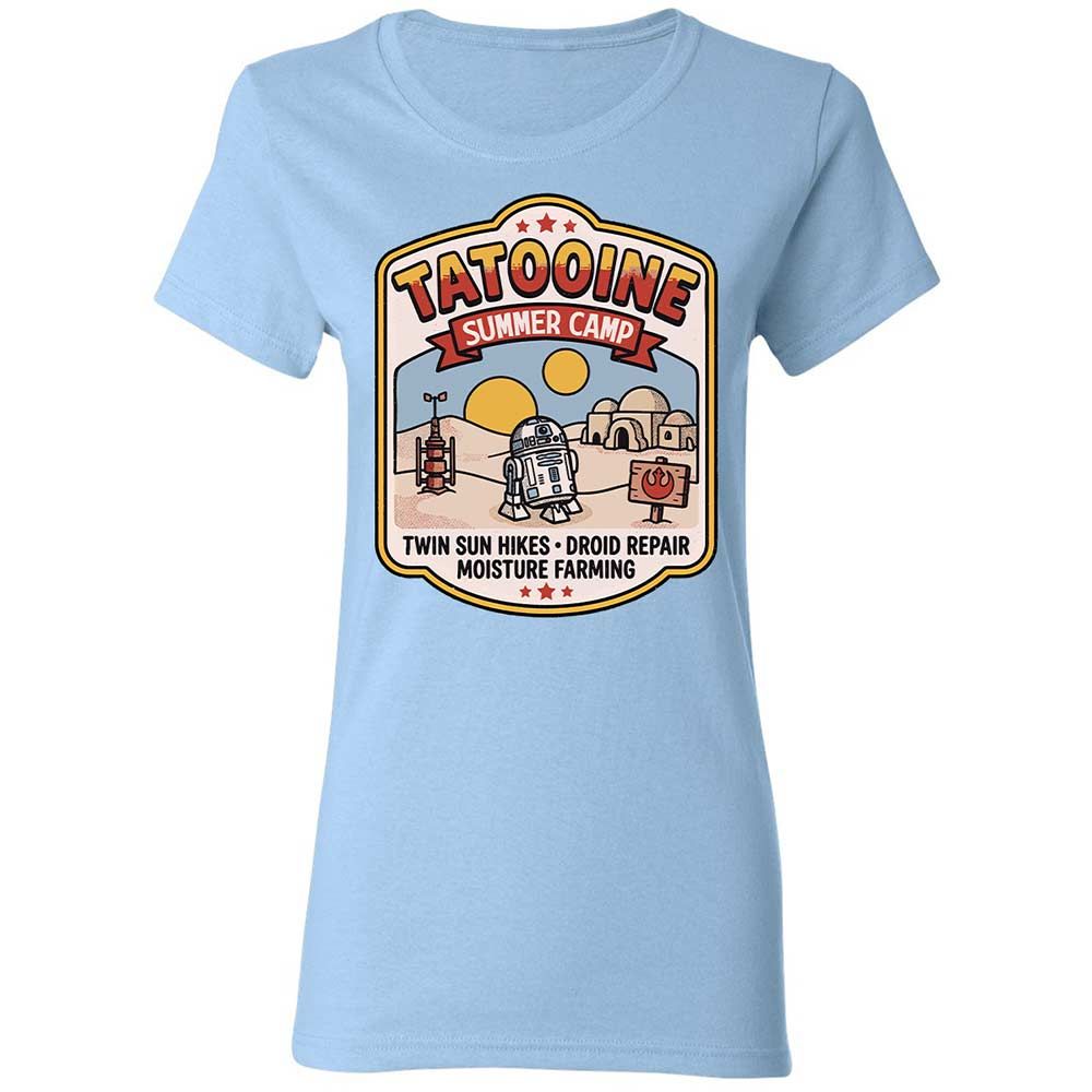 Women's T-Shirt - PY5ZG9ZD - Light Blue - 6