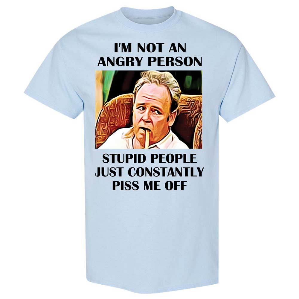 I'm not an angry person - Light Blue - 6