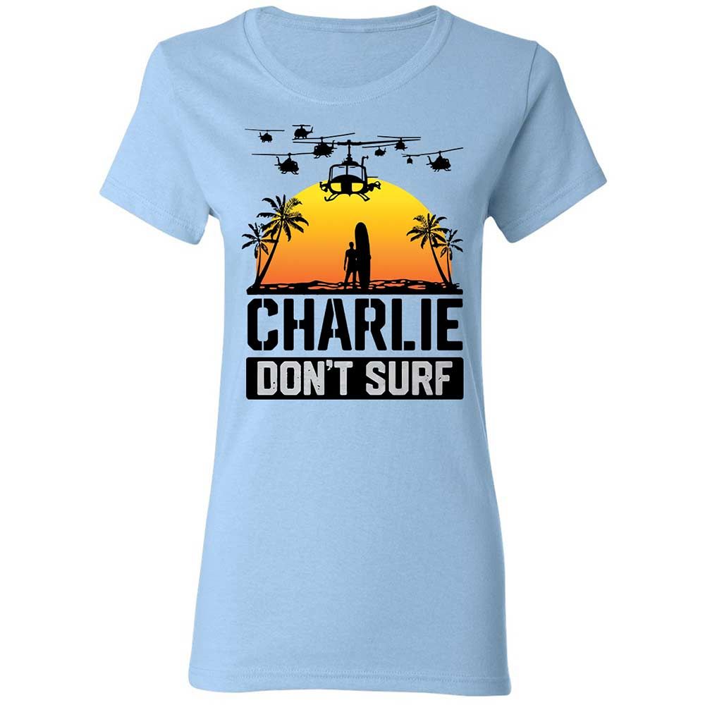 Women's T-Shirt - XEYNJ6WS - Light Blue - 6