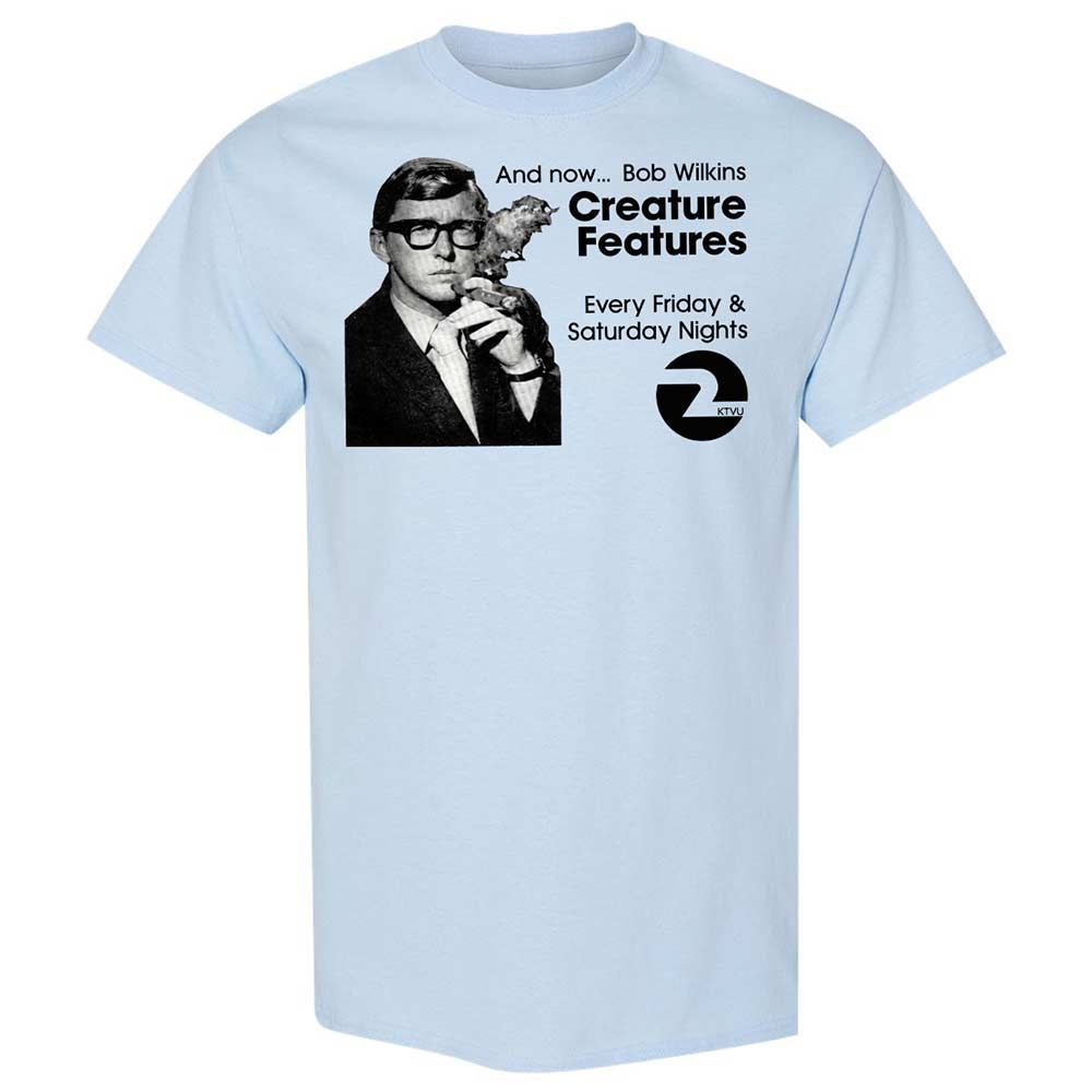 Bob Wilkins Creature Features - Light Blue - 6