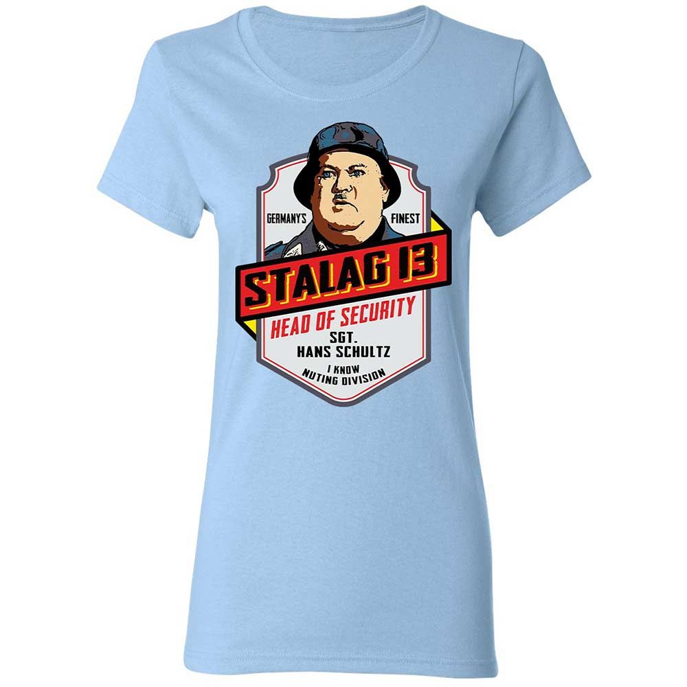 Women's T-Shirt - 5X9KLCN2 - Light Blue - 6