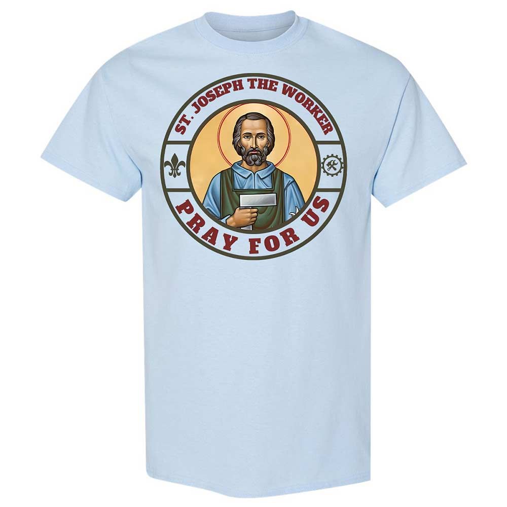 Pray for Us - Light Blue - 6