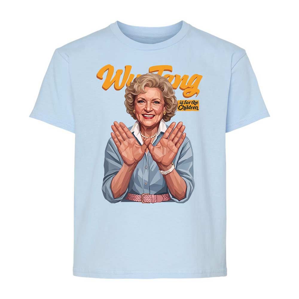 Stay golden and for the children - Light Blue - 6