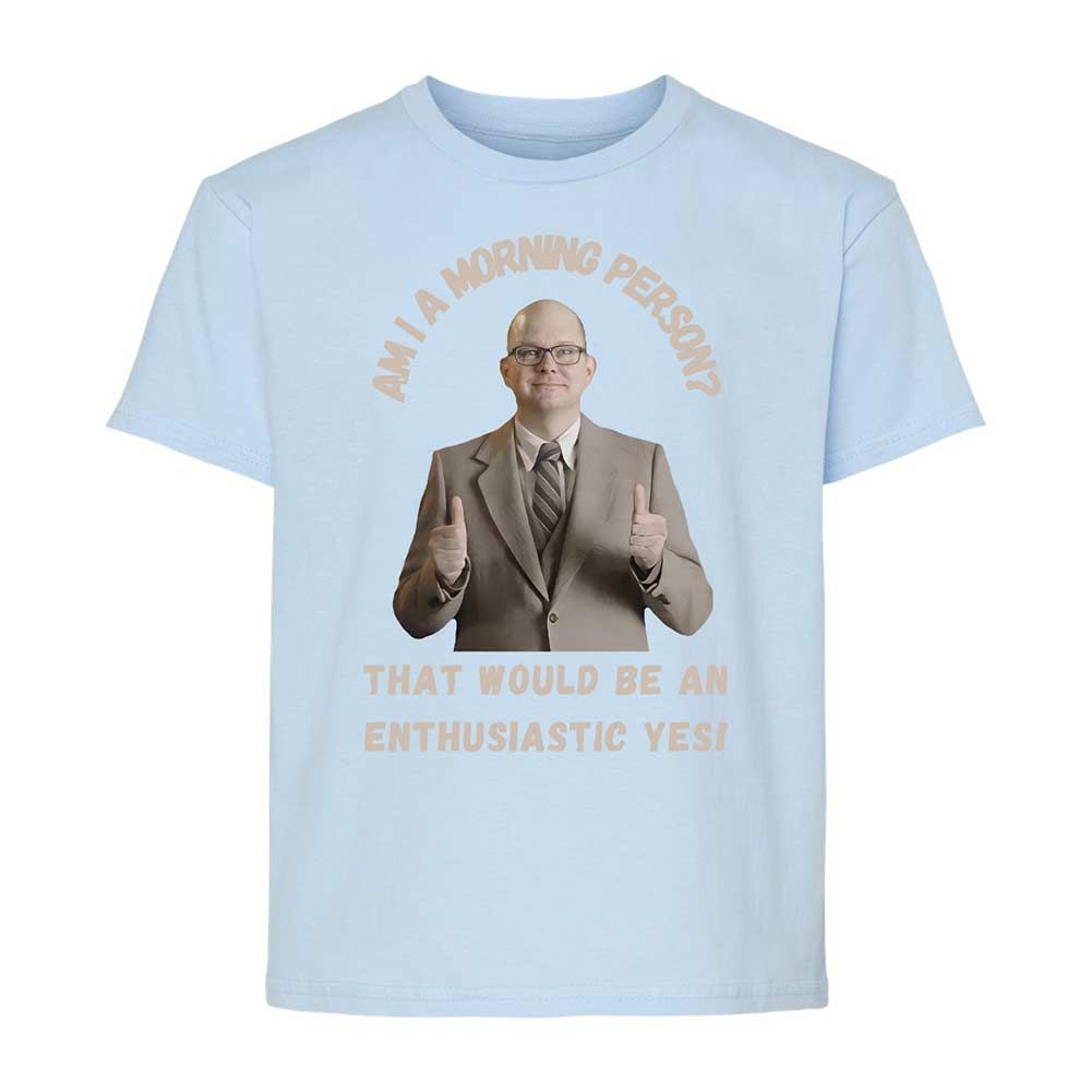 Kids T-Shirt - T9GU3R7P - Light Blue - 6