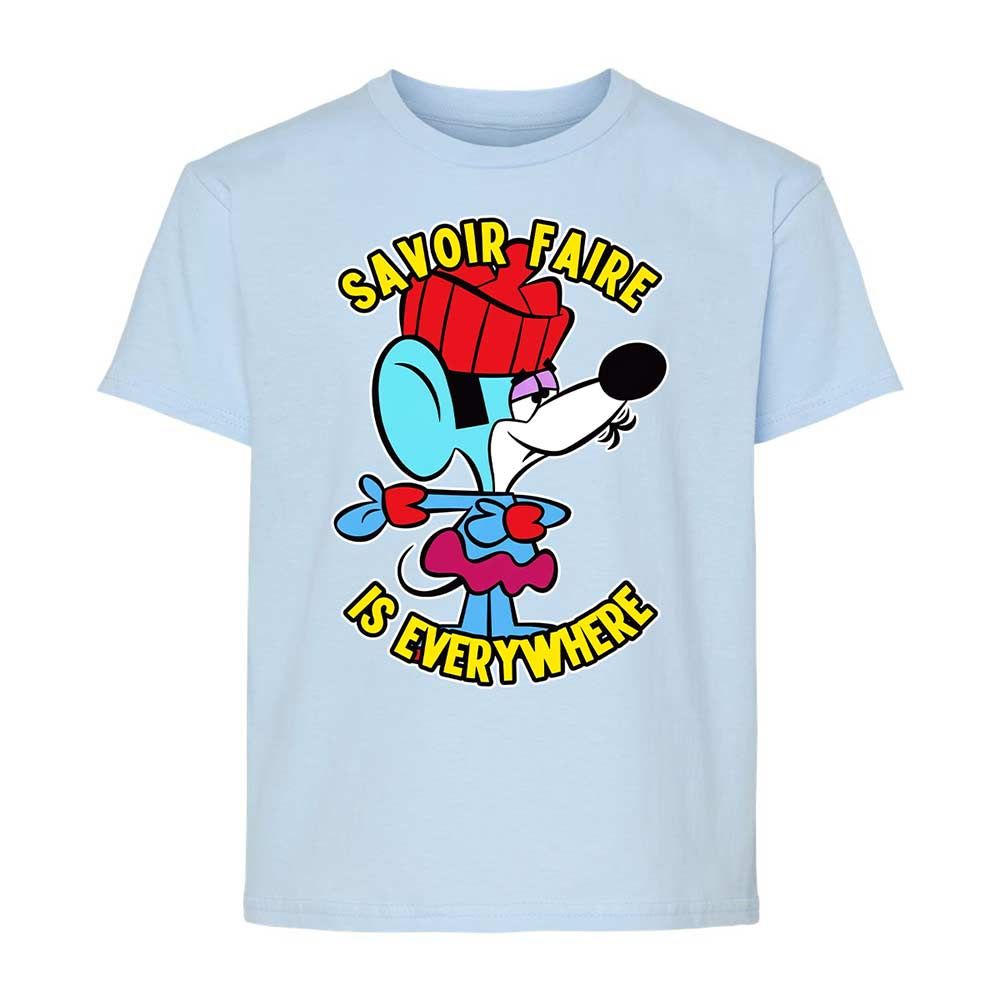 Kids T-Shirt - 4D9FKZ2J - Light Blue - 6