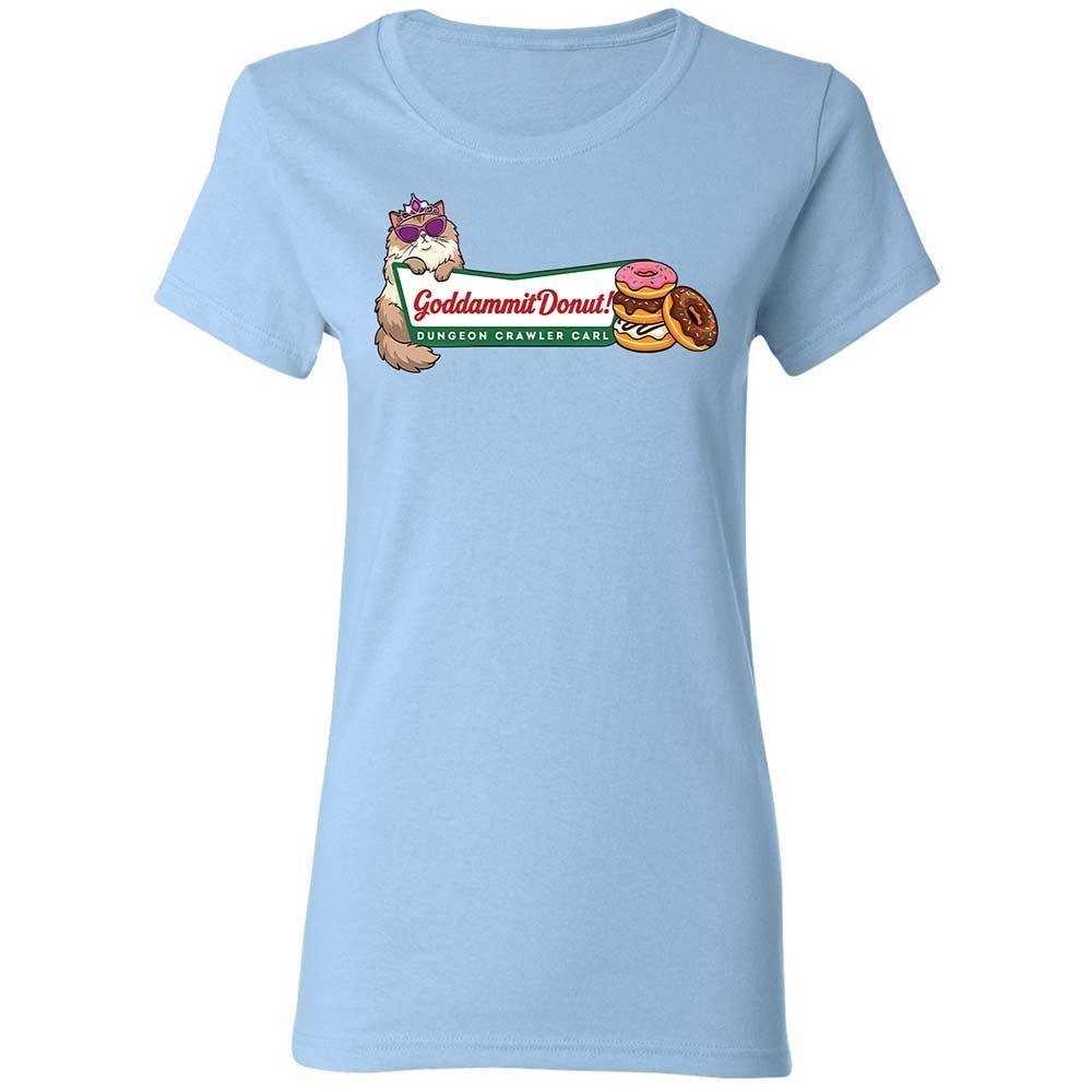 Women's T-Shirt - JY4RPVZD - Light Blue - 6