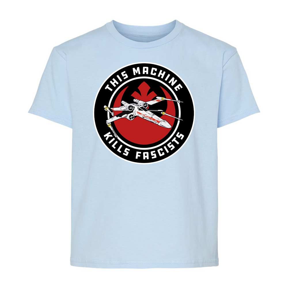 This Machine Kills Fascists - Light Blue - 6