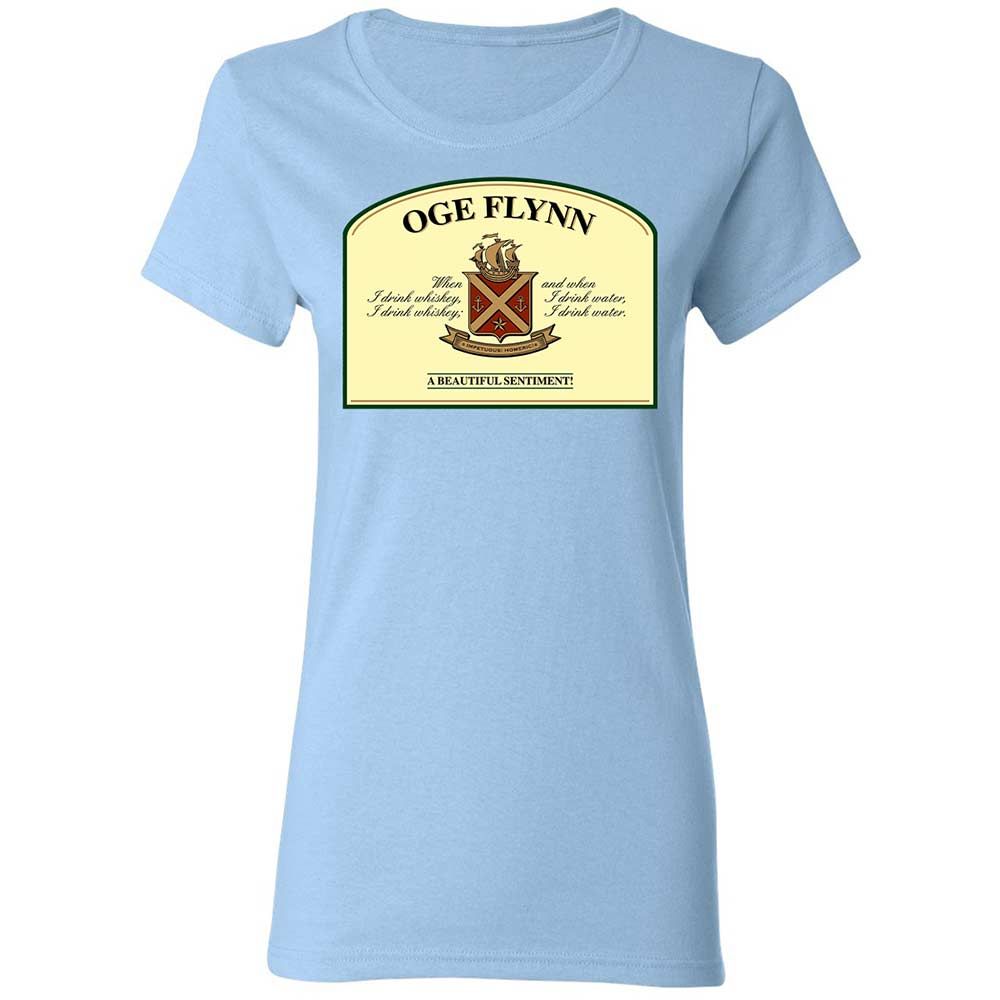 When I drink whiskey, when I drink water - Light Blue - 6