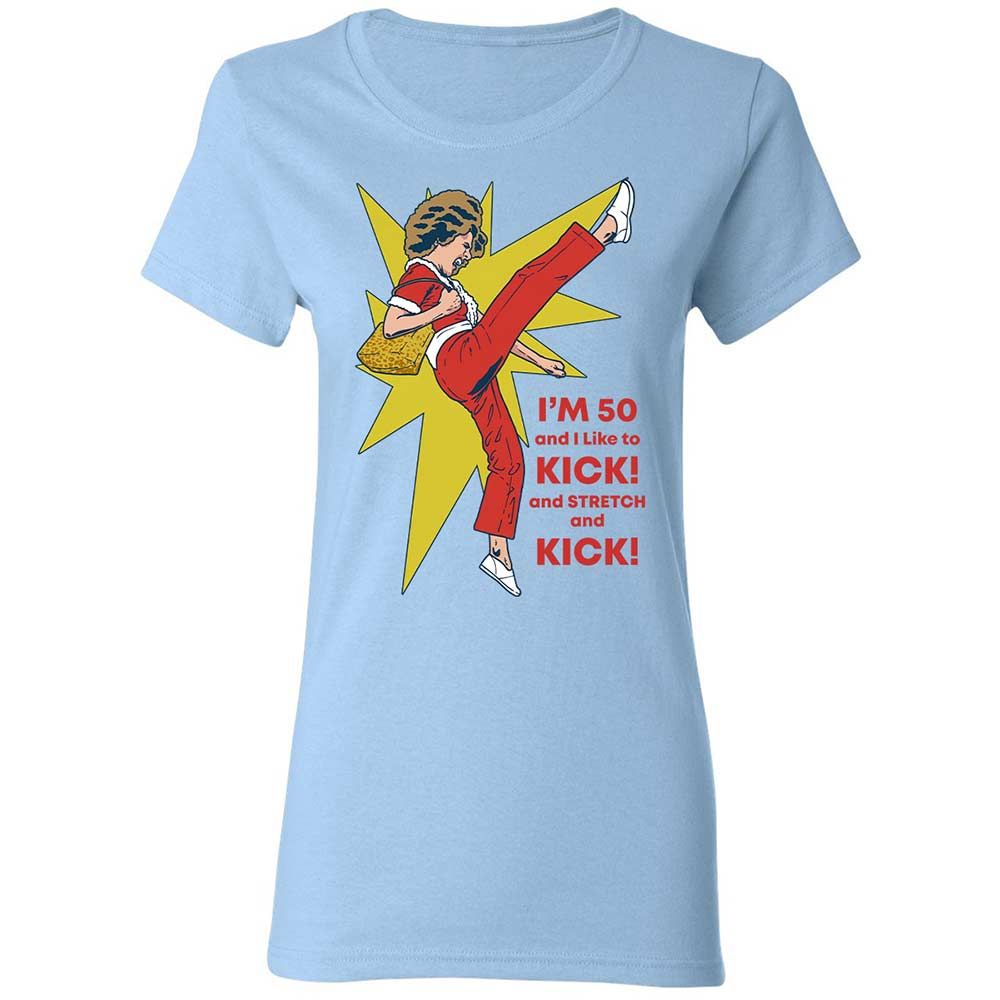 Women's T-Shirt - P65HZZGV - Light Blue - 6