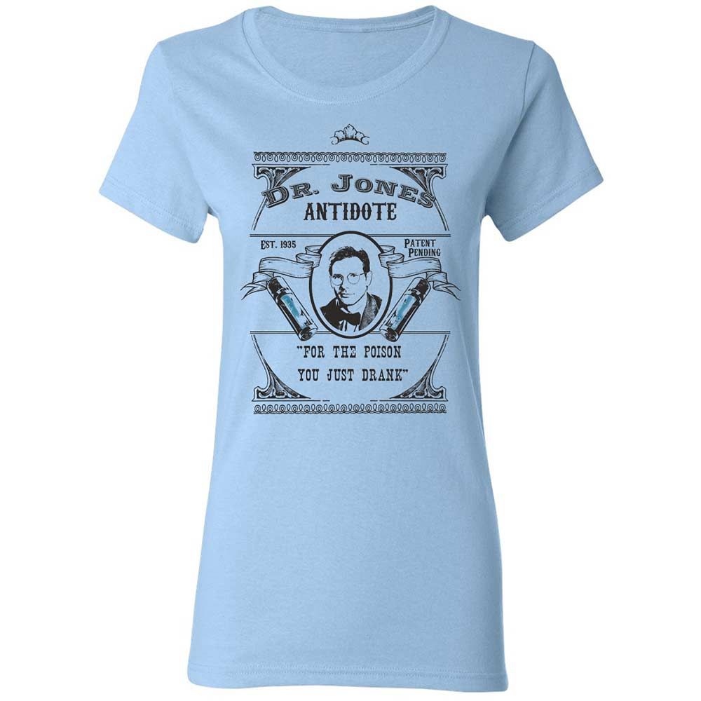 Women's T-Shirt - H2BKMZX5 - Light Blue - 6