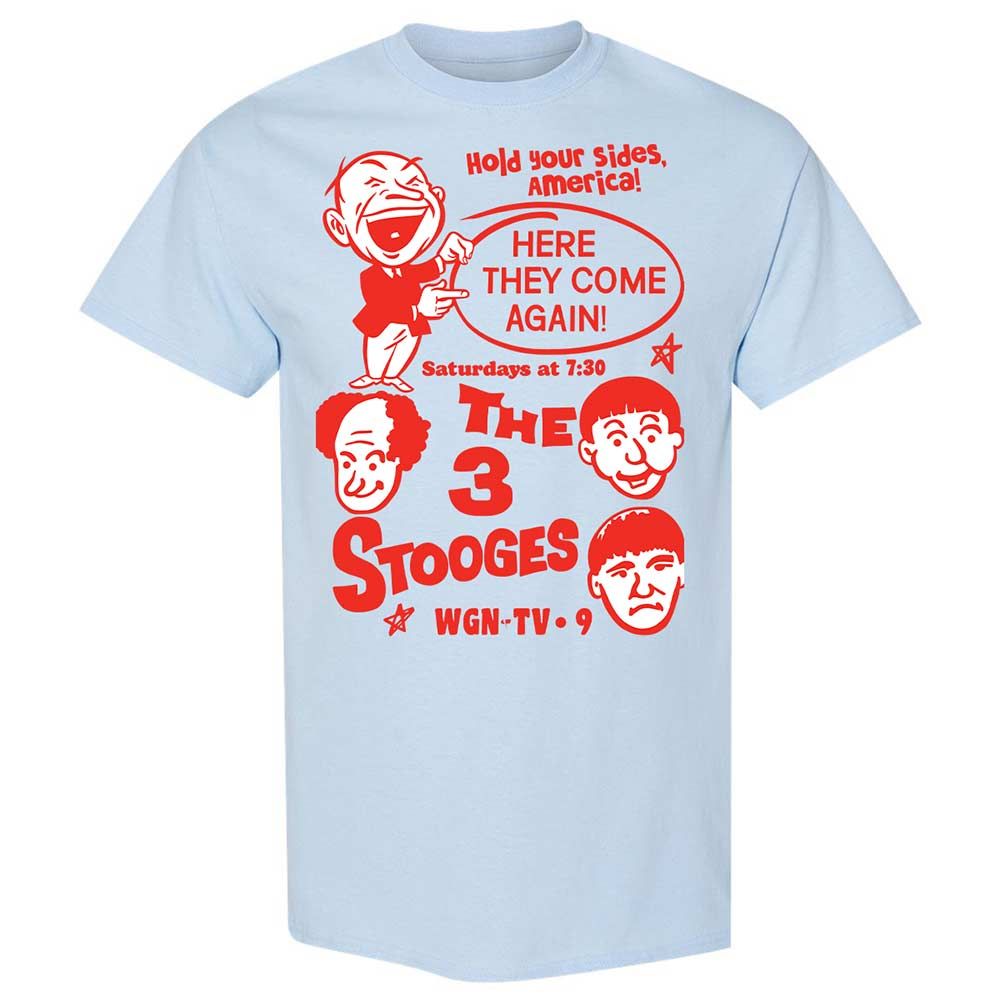 The 3 Stooges - Light Blue - 6