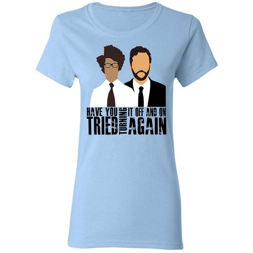 Women's T-Shirt - SL39BR4W - Light Blue - 6