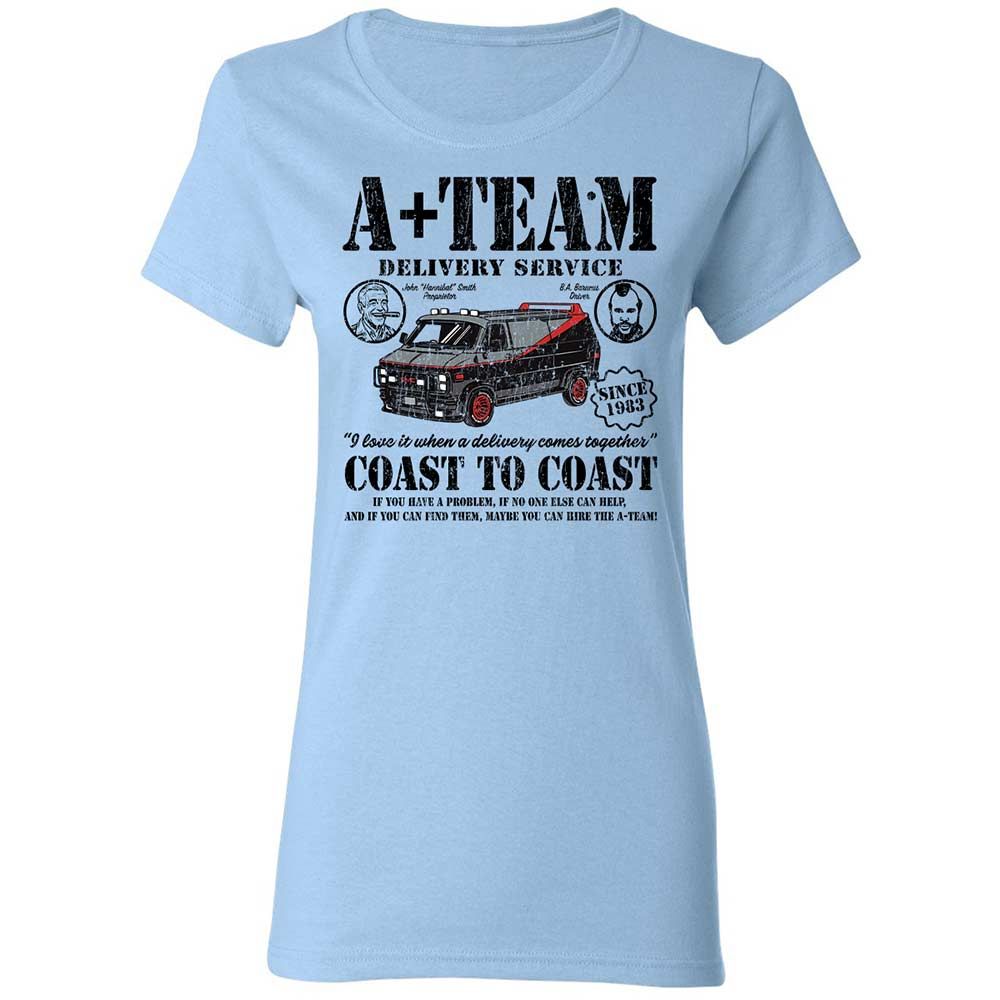 Women's T-Shirt - 4J89SCT5 - Light Blue - 6