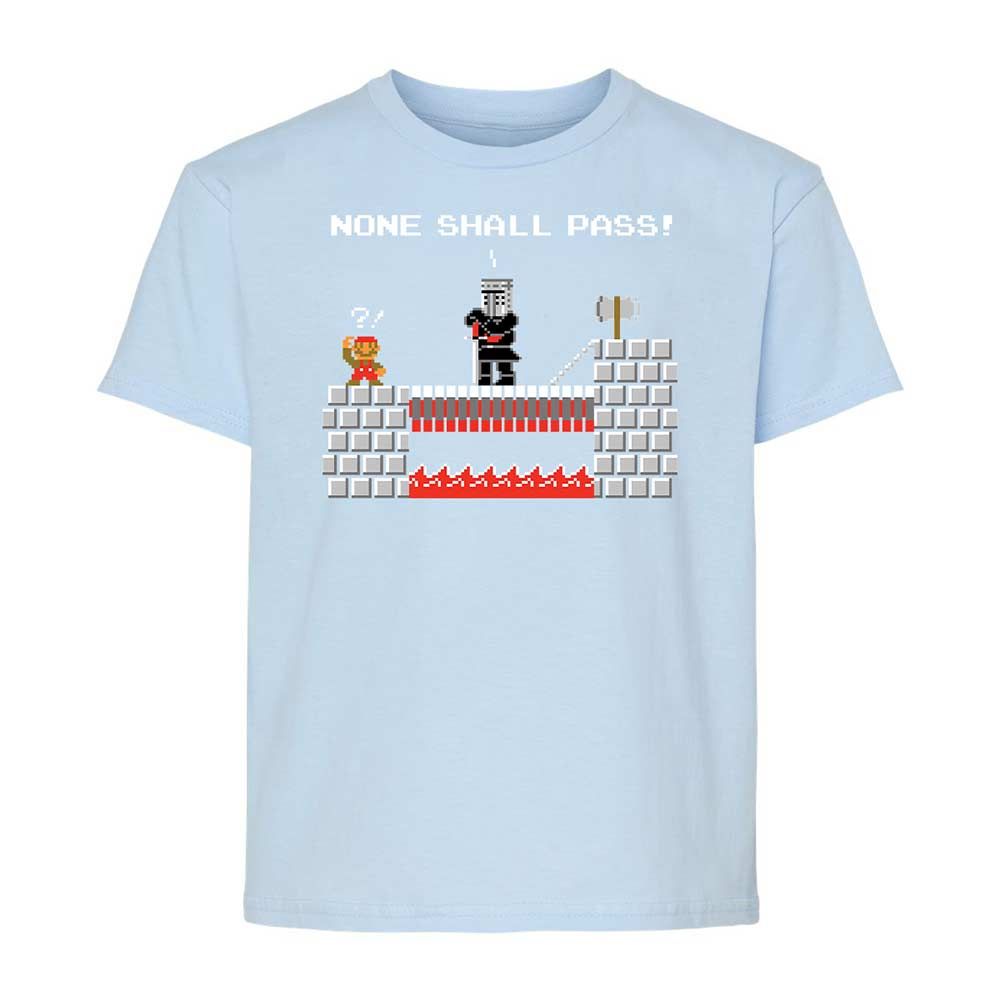 No Plumbers Shall Pass - Light Blue - 6