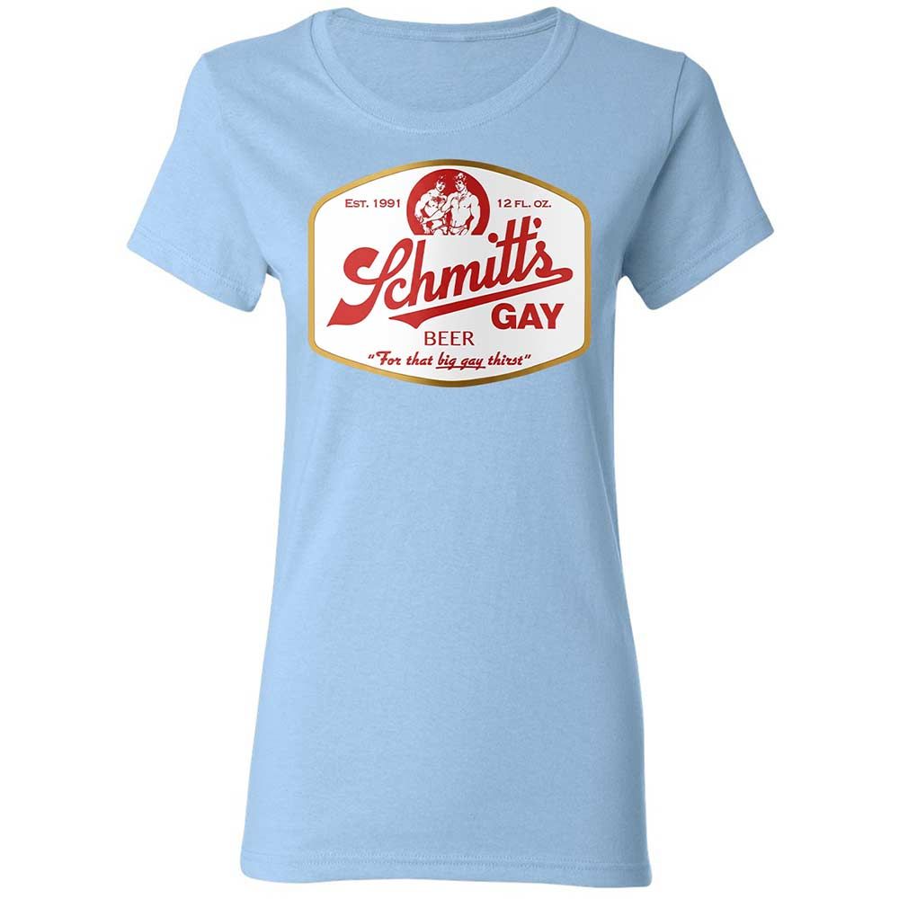 Schmitt's Gay Beer - Light Blue - 6