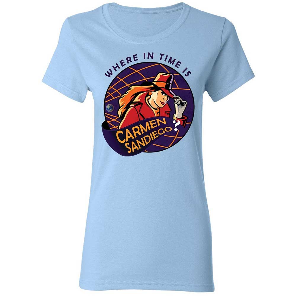 Where in Time Is Carmen Sandiego - Light Blue - 6