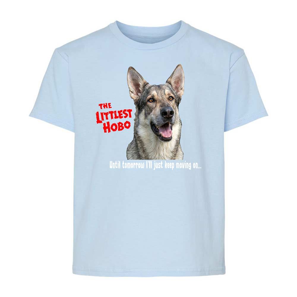 Kids T-Shirt - 8E73Q3SZ - Light Blue - 6