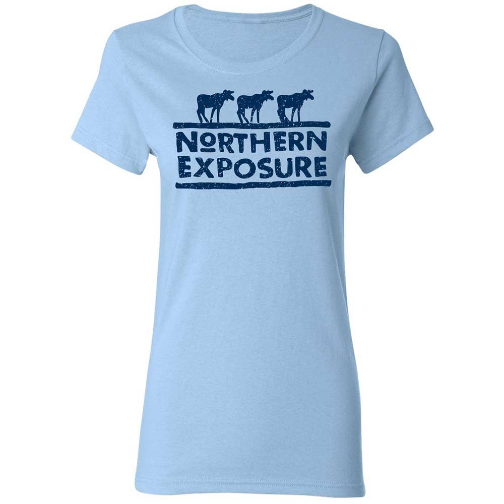 Women's T-Shirt - HQNPDLQF - Light Blue - 6