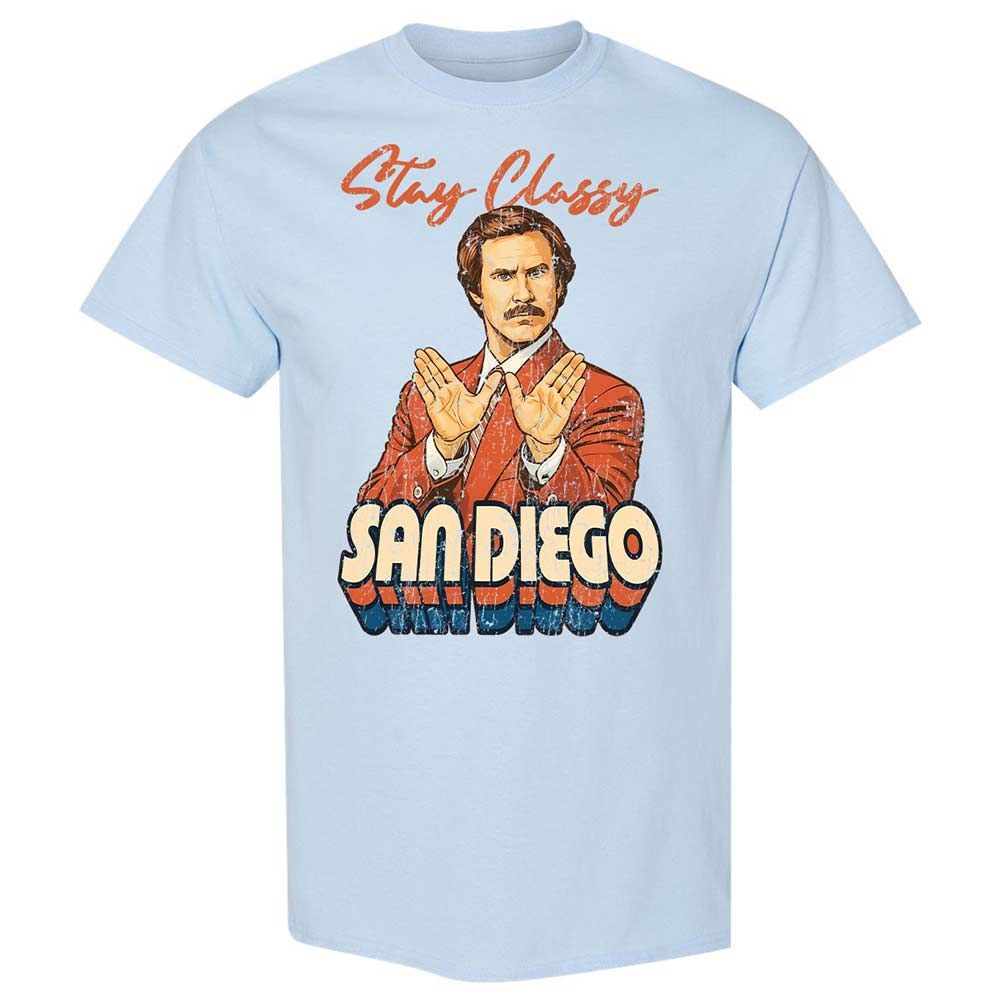 Classic Unisex T-Shirt - B496NW6Y - Light Blue - 6