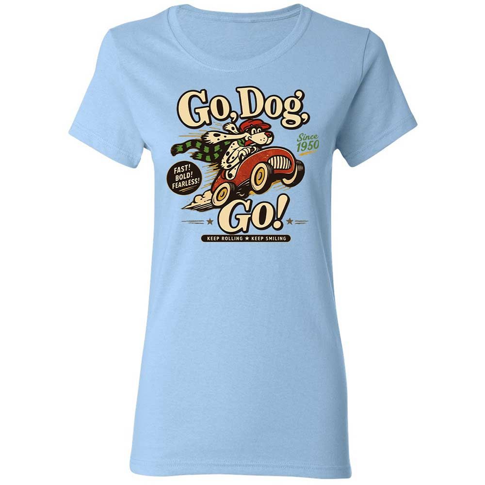 Women's T-Shirt - LGP74N1P - Light Blue - 6