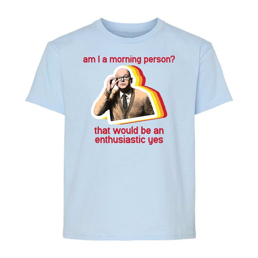Kids T-Shirt - YXPE3KQW - Light Blue - 6