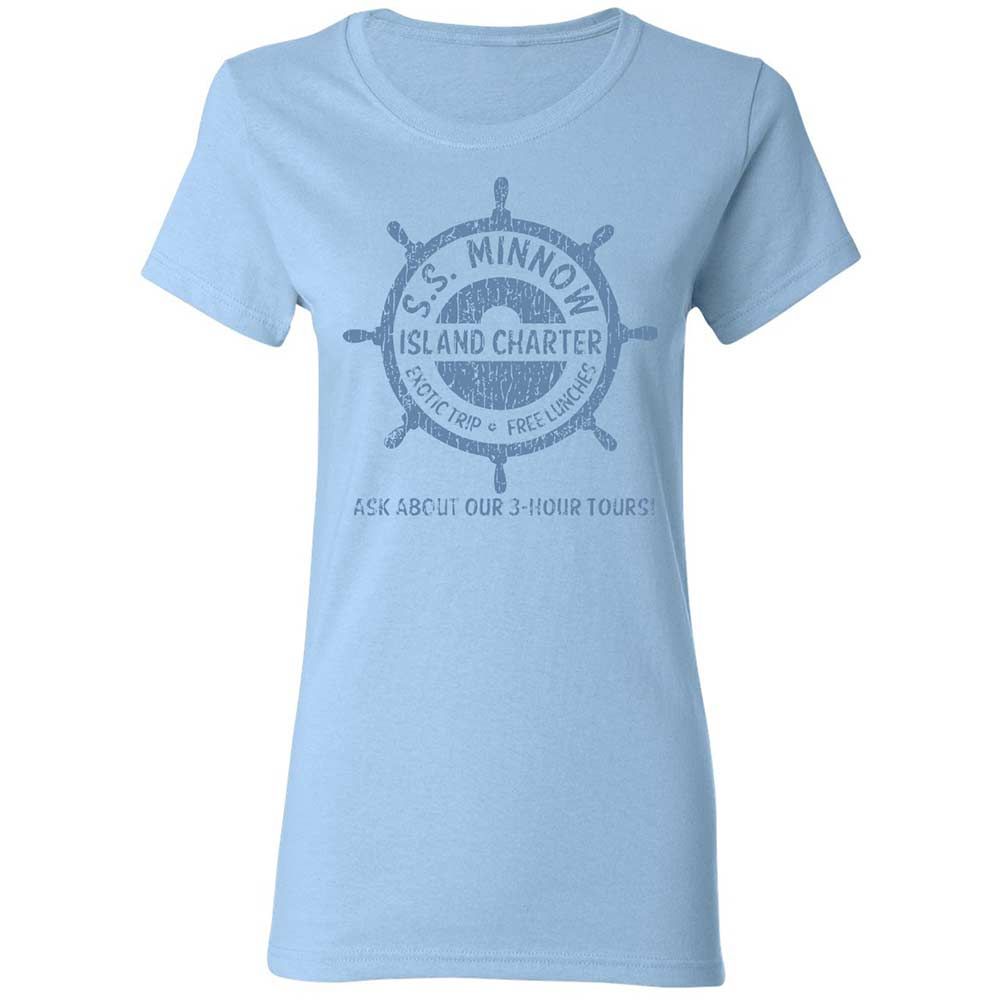 Women's T-Shirt - NWV5GF6Z - Light Blue - 6