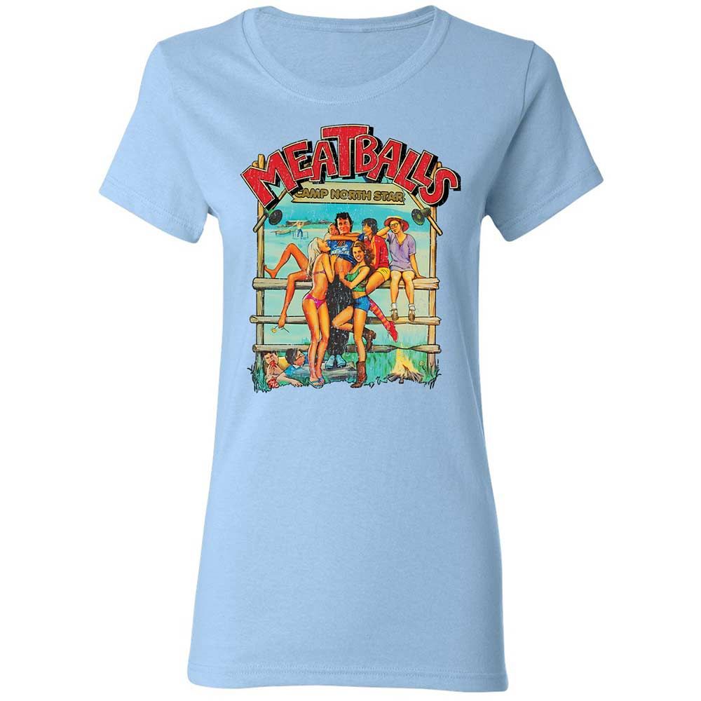 Women's T-Shirt - TPM2NRZ4 - Light Blue - 6