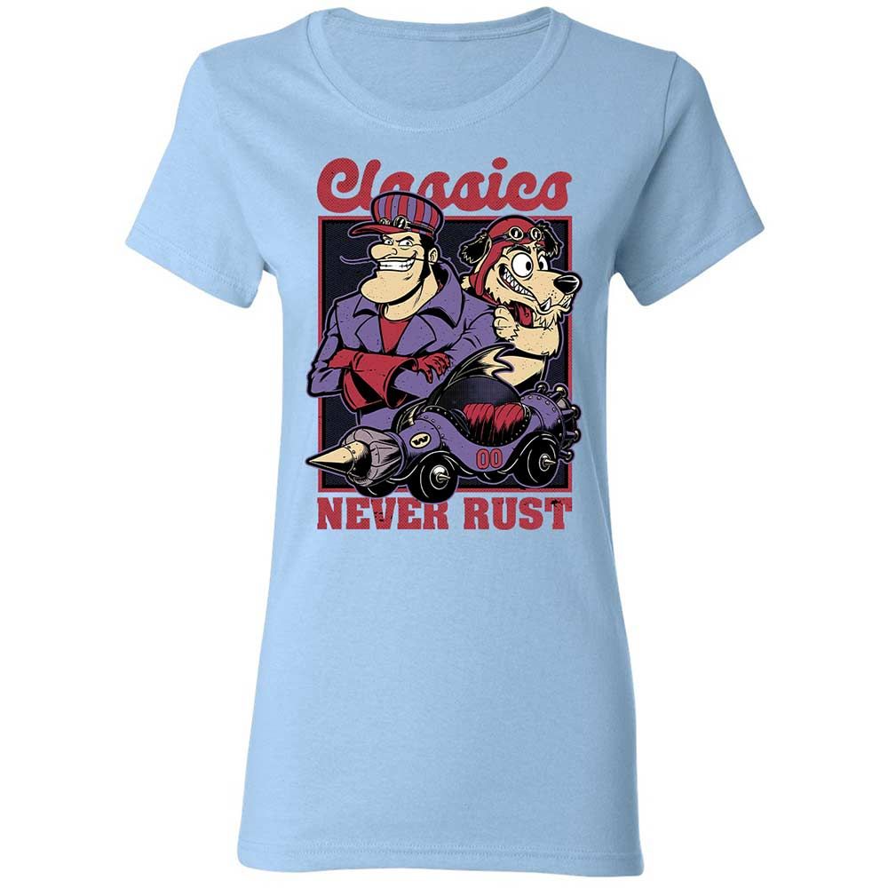 Women's T-Shirt - HCK89CA7 - Light Blue - 6