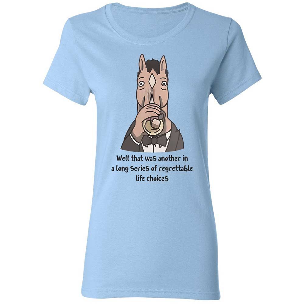 Women's T-Shirt - 7G1JM4JF - Light Blue - 6