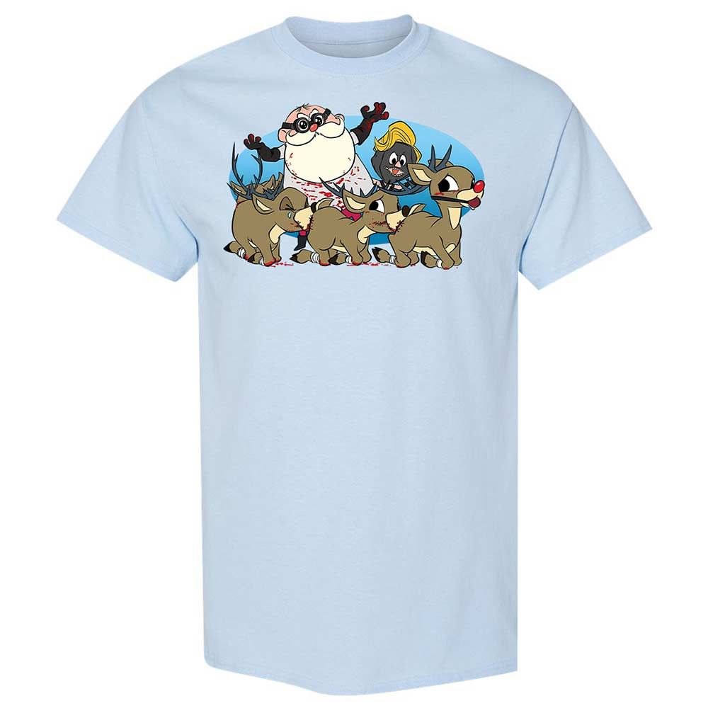 Santapede Greeting - Light Blue - 6