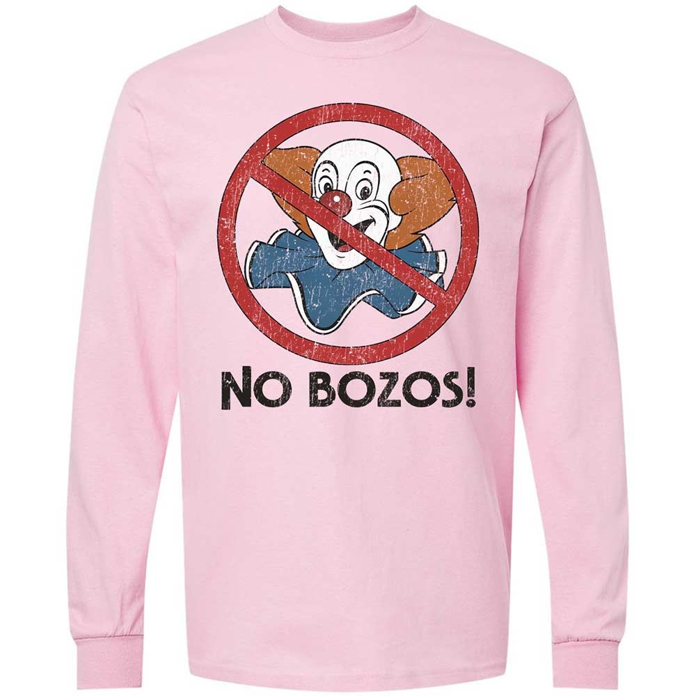 No Bozos - Light Pink - 6