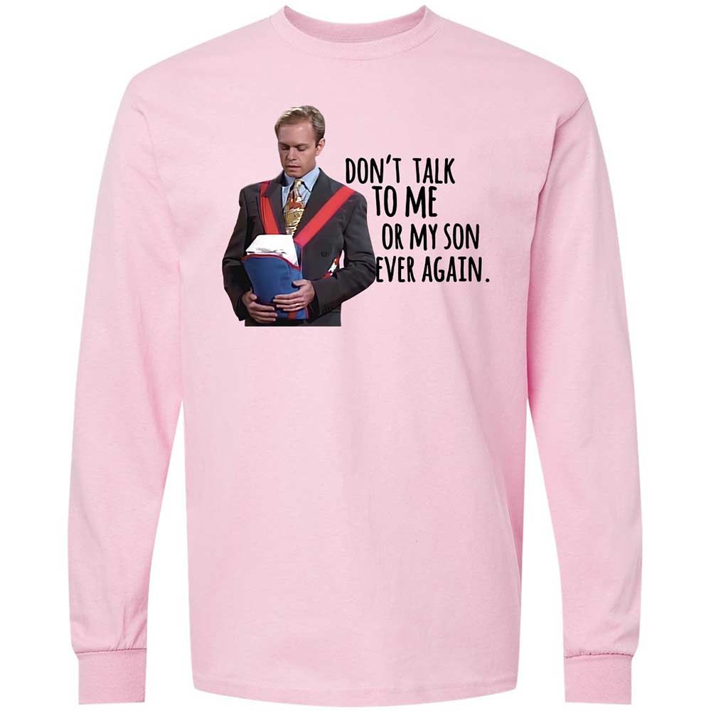 Long Sleeve T-Shirt - PS4MBY4V - Light Pink - 6