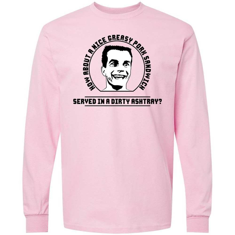 Long Sleeve T-Shirt - MZQAFLLB - Light Pink - 6