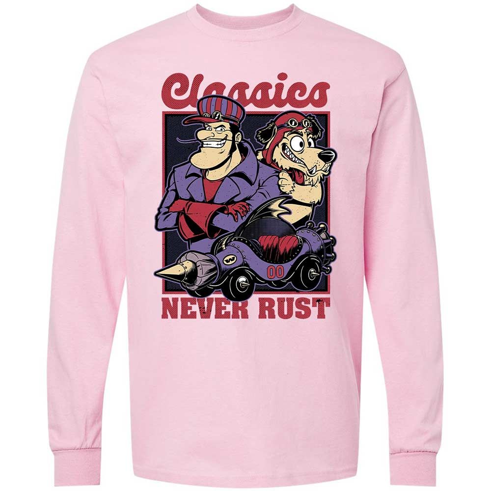 Long Sleeve T-Shirt - G85BX7B7 - Light Pink - 6