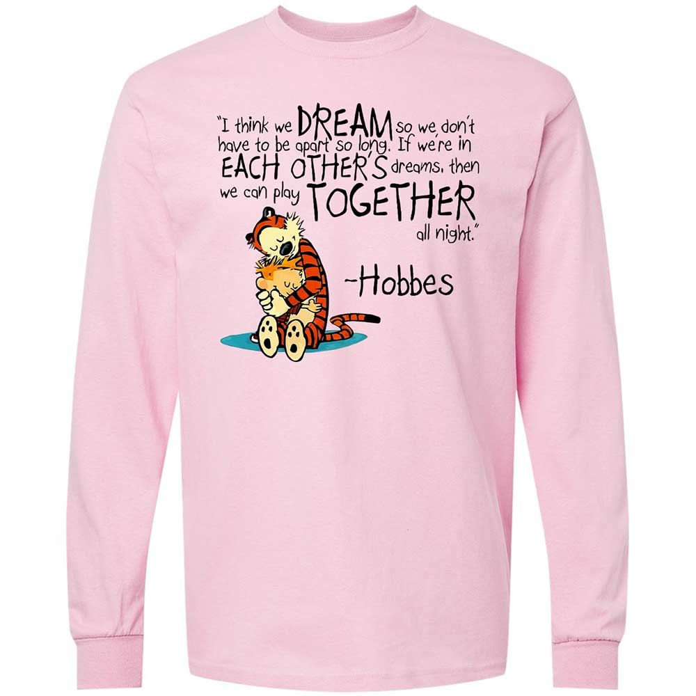 Calvin Hobbes Dreams - Light Pink - 6