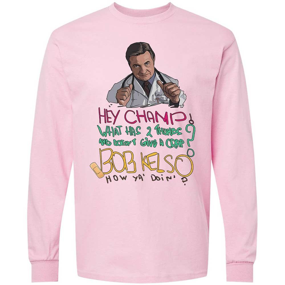 Long Sleeve T-Shirt - UV5NNMCL - Light Pink - 6