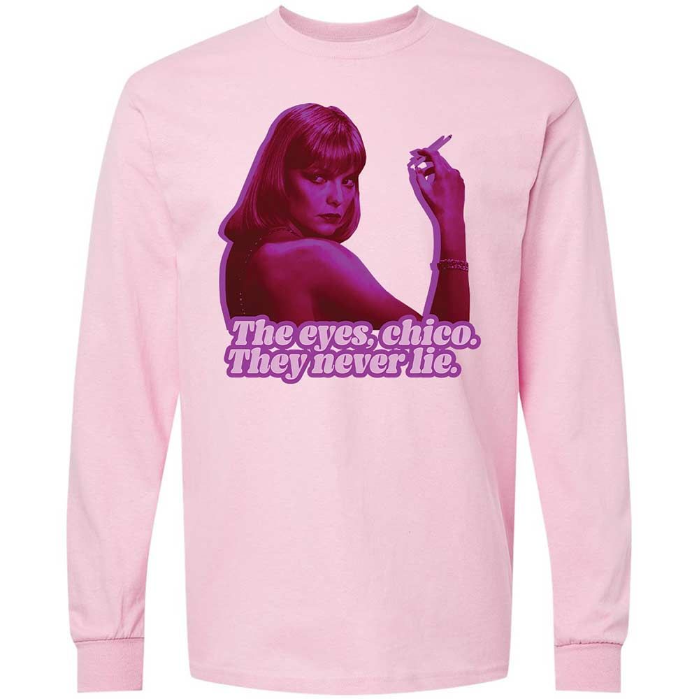 Long Sleeve T-Shirt - KZ3UFQFC - Light Pink - 6