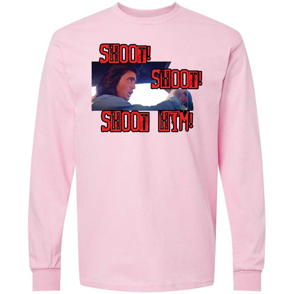 Long Sleeve T-Shirt - R9EH1UFH - Light Pink - 6