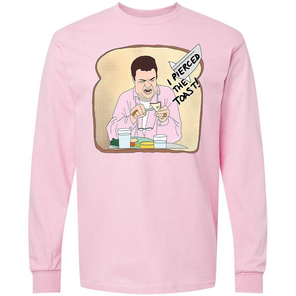 Long Sleeve T-Shirt - ZWZNQVXF - Light Pink - 6