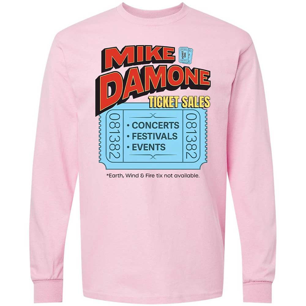 Damone Ticket Sales - Light Pink - 6